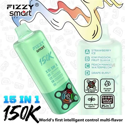 FIZZY SMART 150000 PUFFS 15 in 1 Vape