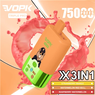 VOPK TRIPLE PRO 75000 Züge 3-in-1-Vaporizer